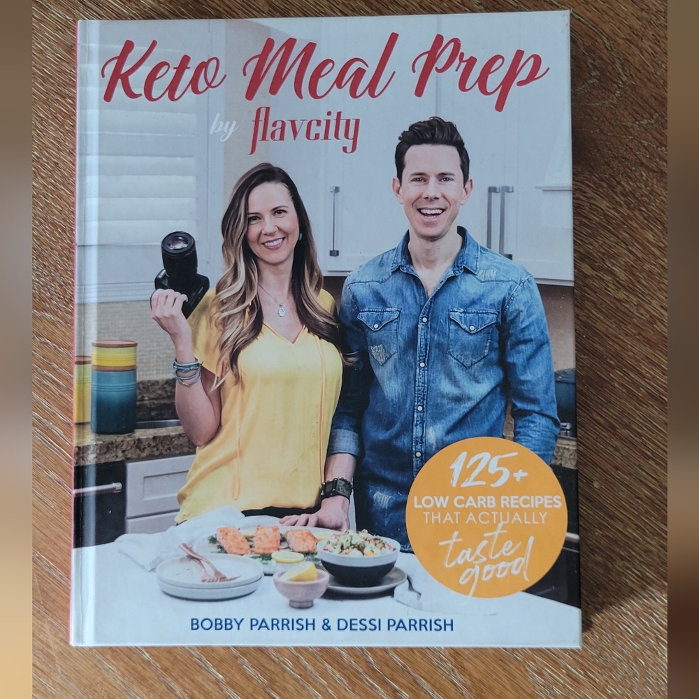 Keto Meal Prep by Flavcity Hardback